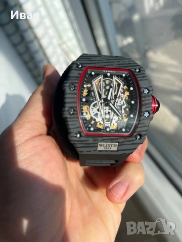 Автоматичен мъжки часовник, снимка 5 - Мъжки - 53041914