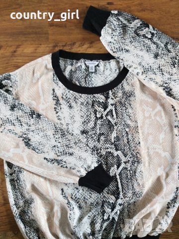 Calvin Klein Tenim - страхотна дамска блуза КАТО НОВА, снимка 4 - Блузи с дълъг ръкав и пуловери - 28990658