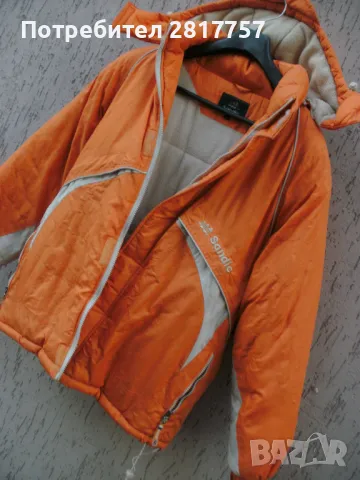 Мъжко зимно дебело яке с качулка - оригинално - Sandic !, снимка 3 - Якета - 48759375