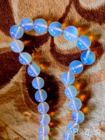 Дамско Колие от Лунен Камък, снимка 4 - Колиета, медальони, синджири - 51357442