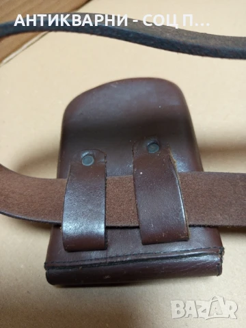 Соц Стар Офицерски Колан Естествена Кожа., снимка 6 - Антикварни и старинни предмети - 50659497