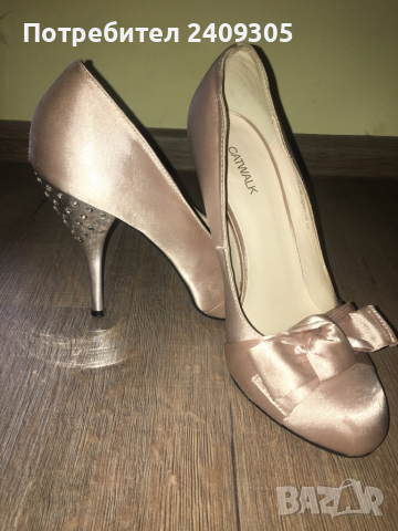 Обувки 40 и 41 номер еднократно обувани в салон, снимка 4 - Дамски обувки на ток - 36474044