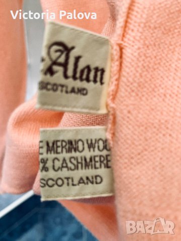 Луксозен пуловер MAC ALAN Шотландия, снимка 5 - Блузи с дълъг ръкав и пуловери - 43342700
