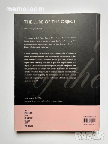 The Lure of the Object, Clark Studies in the Visual Arts, Stephen Melville, снимка 7 - Специализирана литература - 51452431