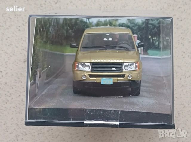 колекционерски метален модел на автомобила Range Rover Sport в мащаб 1:43, част от официалната серия, снимка 2 - Колекции - 53465930