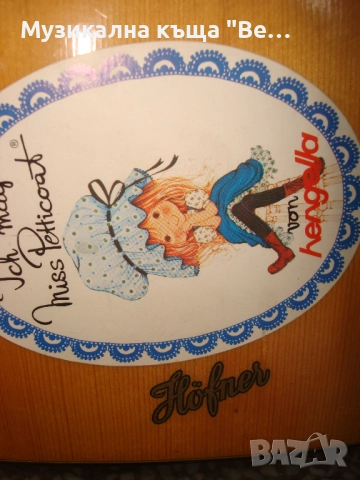 Класическа китара Хьофнер, Размер 4/4, снимка 3 - Китари - 52291081