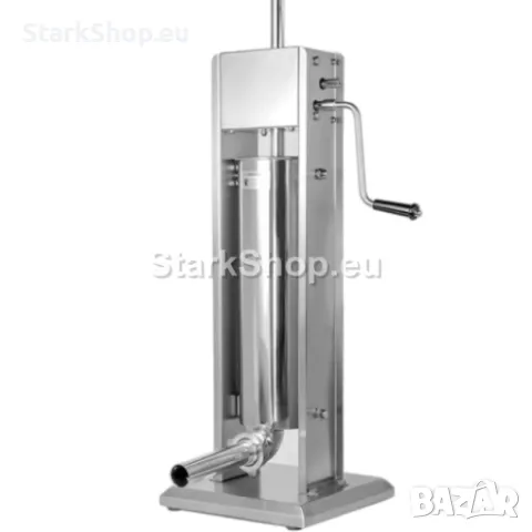 Професионална Пълначка с Две скорости и Редуктор за Месо от Неръждаема Стомана 5 литра от Неръждаема, снимка 2 - Други инструменти - 50318624