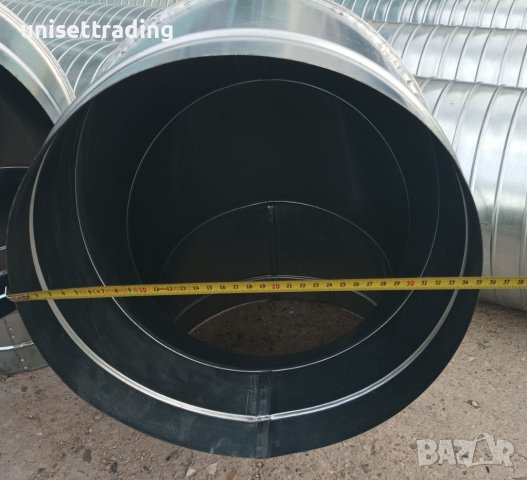 Коляно за аспирация ф355 поцинкована ламарина, снимка 3 - Други машини и части - 38028040