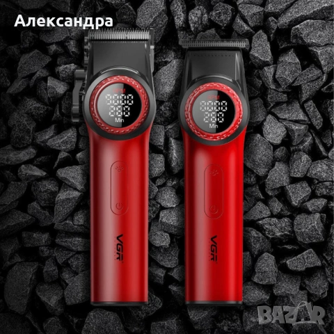 Професионален комплект за бръснене VGR V-001PRO и V-977 – максимална прецизност и мощност в едно, снимка 9 - Фризьорски принадлежности - 53360374