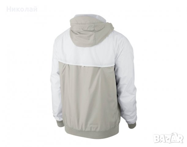 Nike Windbreaker WhiteLight Bone Men's Jacket, снимка 10 - Суичъри - 38111402