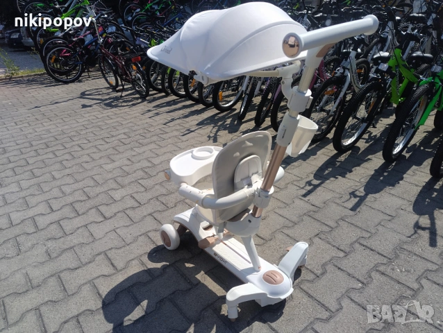 BYOX Детска тротинетка Cornet 6в1 бял, снимка 6 - Скутери и тротинетки - 53564029