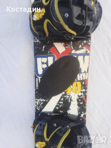 Сноуборд  FLOW Rythm   140см. с автомати. , снимка 4 - Зимни спортове - 43854052