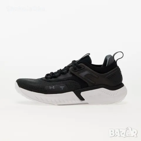 Under Armour Womens UA W Project Rock 5 Black/White, снимка 2 - Маратонки - 47552318