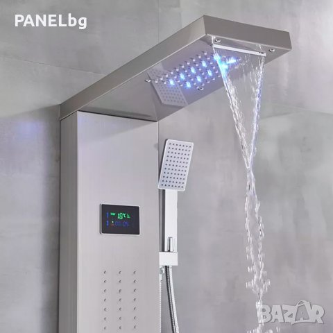 Хидромасажен душ панел Гълфос,дисплей,термоглава,лед-БЕЗПЛАТНА ДОСТАВКА, снимка 5 - Душове - 35561512