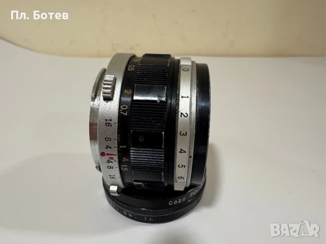 Обектив Olympus 1:1.8 38mm, снимка 2 - Обективи и филтри - 51399049