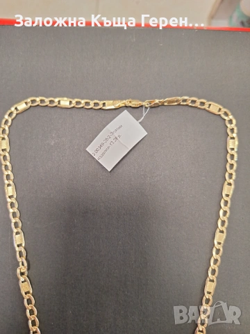 Златен синджир 13,26гр,14к, снимка 3 - Колиета, медальони, синджири - 53594421