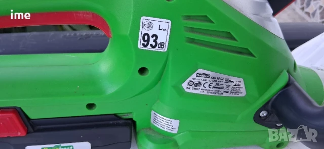 Акумулаторен храсторез НОМЕР 28. Florabest FAH18. 18V 1.3Ah. 1300 обор/мин. ЗДРАВА БАТЕРИЯ. 52 см..., снимка 9 - Градинска техника - 50899528