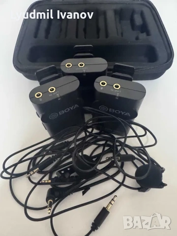 Безжичен микрофон с брошка Boya BY-WM4 Pro k2, снимка 3 - Друга електроника - 53333029