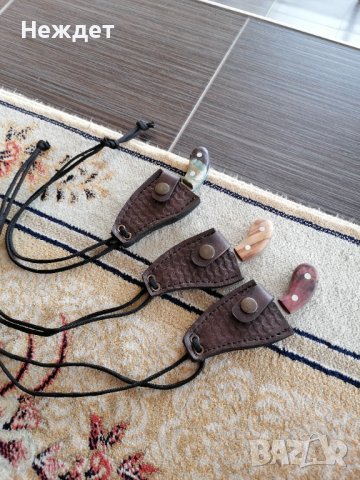 Ножове за носене на врат от n690 стомана. , снимка 2 - Ножове - 40380279