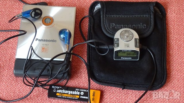 Vintage Panasonic SJ-MJ7 MiniDisc Player- минидиск, снимка 4 - Радиокасетофони, транзистори - 28168668