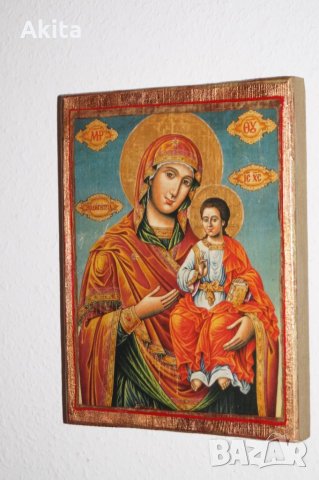 Икона на Дева Мария с Младенеца, снимка 11 - Икони - 22667772