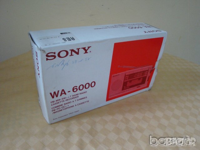 Sony Walkman WA-6000 Radiorecorder , снимка 16 - Радиокасетофони, транзистори - 43265410