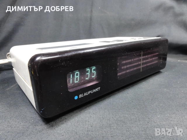 СТАР РЕТРО ТРАНЗИСТОР MW/FM РАДИО LED ЧАСОВНИК BLAUPUNKT MEGA CLOCK, снимка 2 - Радиокасетофони, транзистори - 52585413
