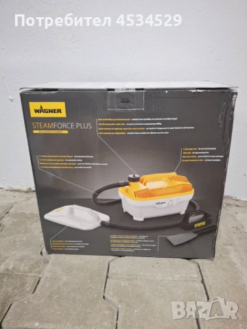 Уред с пара за сваляне на тапети Wagner Steam Force