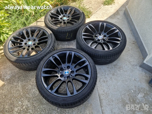 Бмв Джанти + гуми 18 " стайл 195 OEM / BMW Style 195 - Топ състояние
