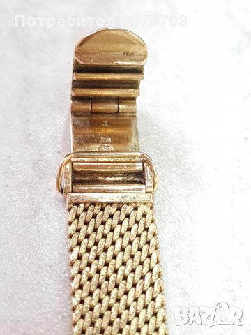 Швейцарски златен дамски часовник., снимка 11 - Бижутерийни комплекти - 34628920