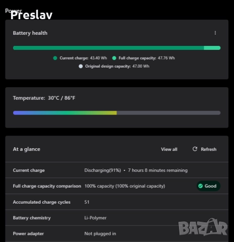 лаптоп Lenovo IdeaPad 3I , снимка 8 - Лаптопи за работа - 52627370