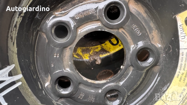 Резервна гума / патерица за Mercedes ML - 1634011102 / 155/90/18, снимка 3 - Гуми и джанти - 52712312