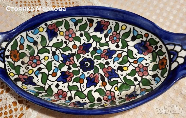 Красиви чинийки от Израел от 1995 г-3 бр за 15 лв, снимка 2 - Декорация за дома - 49534661