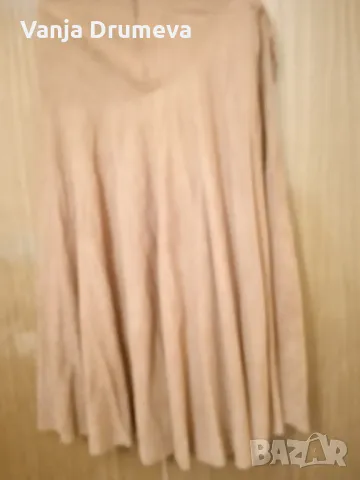 ефектна пола от Фин велур 