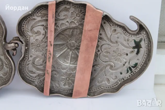 Сребърни пафти от народна носия, снимка 12 - Антикварни и старинни предмети - 50024165