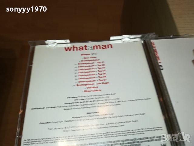 WHAT A MAN CD X2 ВНОС GERMANY 2812231133, снимка 17 - CD дискове - 43569141