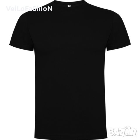 Нова мъжка тениска в черен цвят 