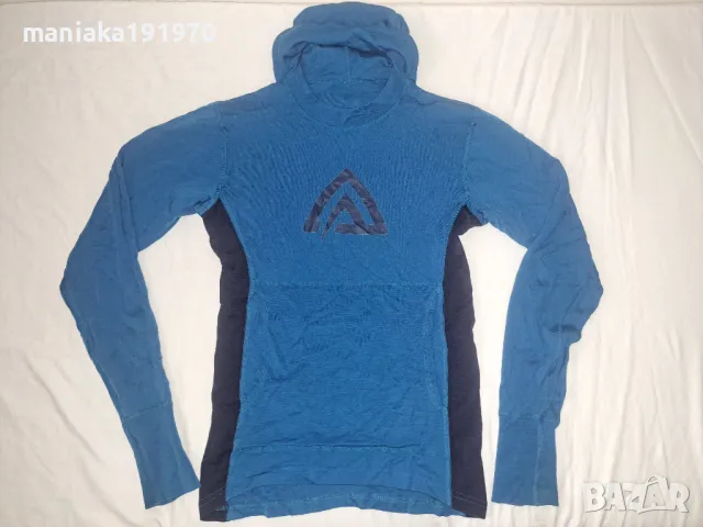 Aclima Warmwool Hood Sweater (М) дамска термо блуза с качулка мерино 100% Merino Wool , снимка 4 - Спортни екипи - 48175722