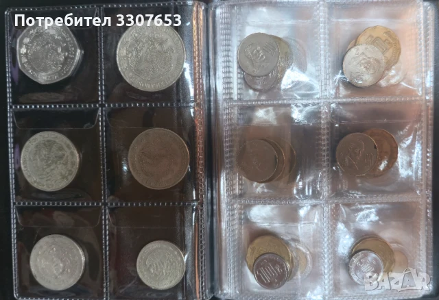 монети  Мексико 56 бр, снимка 2 - Нумизматика и бонистика - 50686299