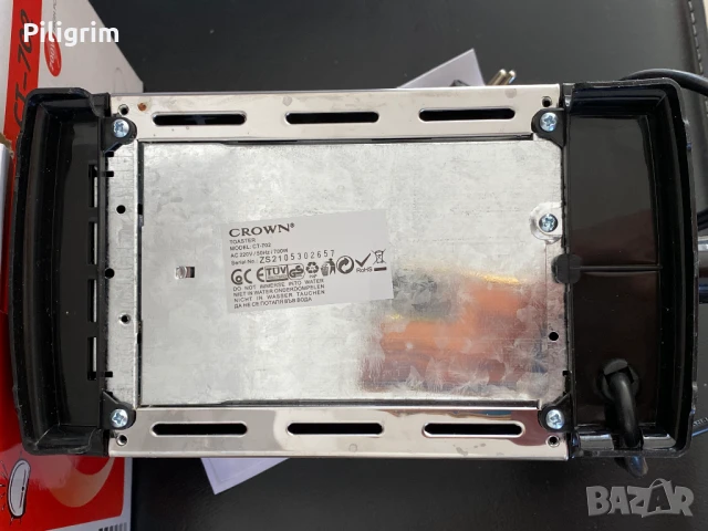 Тостер “Crown” CT-702, Нов., снимка 5 - Тостери - 51006727
