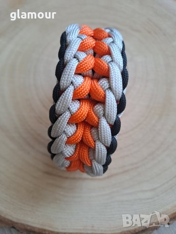 Паракорд гривна за мъже/18/19см/, снимка 12 - Гривни - 34204092