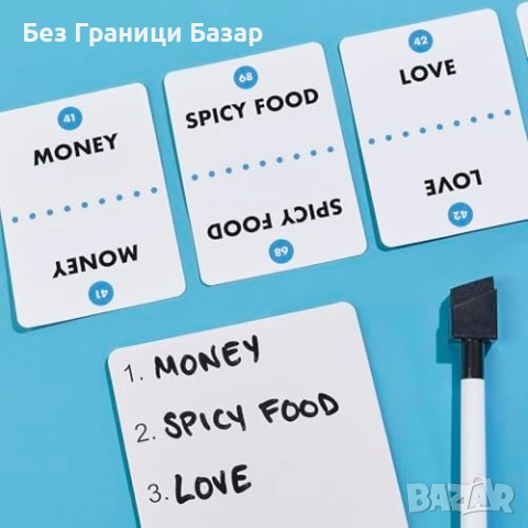 Нова Priorities – забавна парти игра за приятели компании смях за групи, снимка 8 - Други игри - 52133390