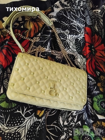 Чанта Guess с къса и дълга дръжка, снимка 5 - Чанти - 52915067
