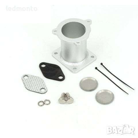 Заместител ЕГР Рейс пайп Race pipe клапана за BMW E60 E87 E70 E90 с тапи за охладител, снимка 7 - Части - 43989947