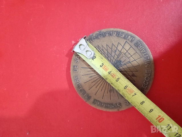 бронзов плакет- Наполеон, снимка 3 - Антикварни и старинни предмети - 30421376