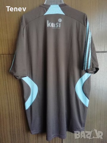 Brondby Adidas оригинална фланелка тениска Брьондби размер L 2008/2009 Away , снимка 2 - Тениски - 36849460