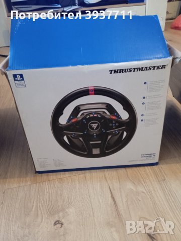Кормило с педали Thrustmaster T128 , снимка 5 - PlayStation конзоли - 43610044