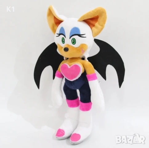 Плюшена Играчка Соник Rouge Sonic, 30cm, Sonic Blaze Cat, снимка 2 - Плюшени играчки - 51330726