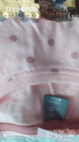 Нова блузка с обръщащи се пайети, снимка 3 - Детски тениски и потници - 33664580