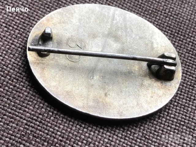 стар немски нагръден знак - WEHRMACHT - WWII - ОРИГИНАЛ, снимка 4 - Антикварни и старинни предмети - 49665834